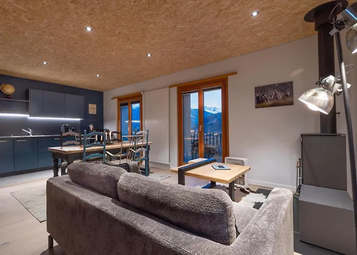 La Forge De Diogne - Luxury And Cosy Alpine 住宿加早餐酒店 克莱恩 蒙塔纳